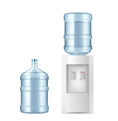 Bombonnes d'eau minerale et fontaines